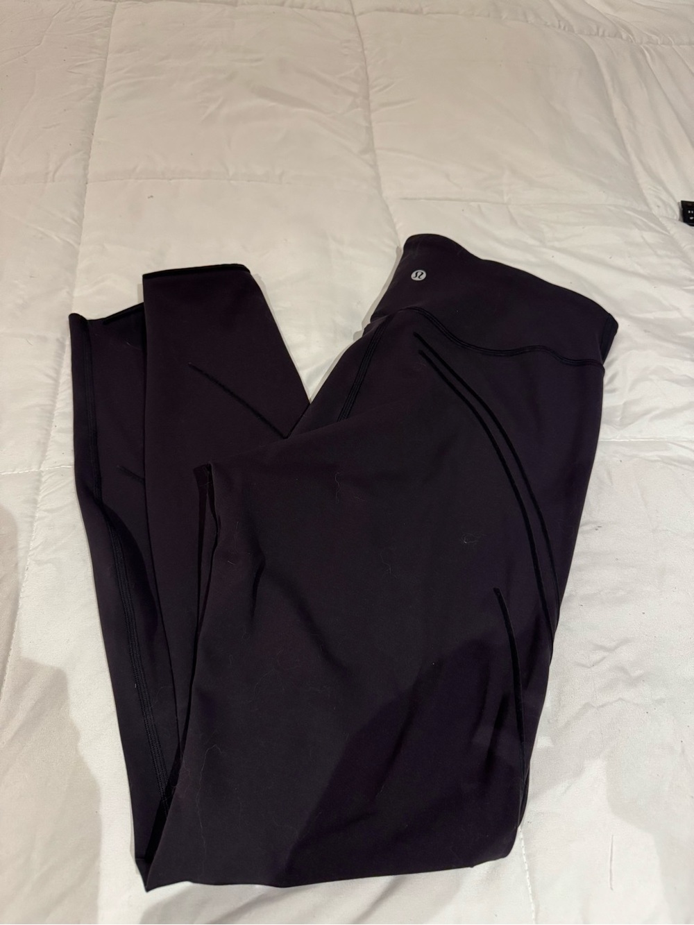 lululemon athletica Black High-Rise Athletic Leggings